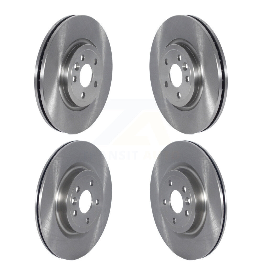 Disc Brake Rotors Front Rear Kit For Jaguar F-Pace
