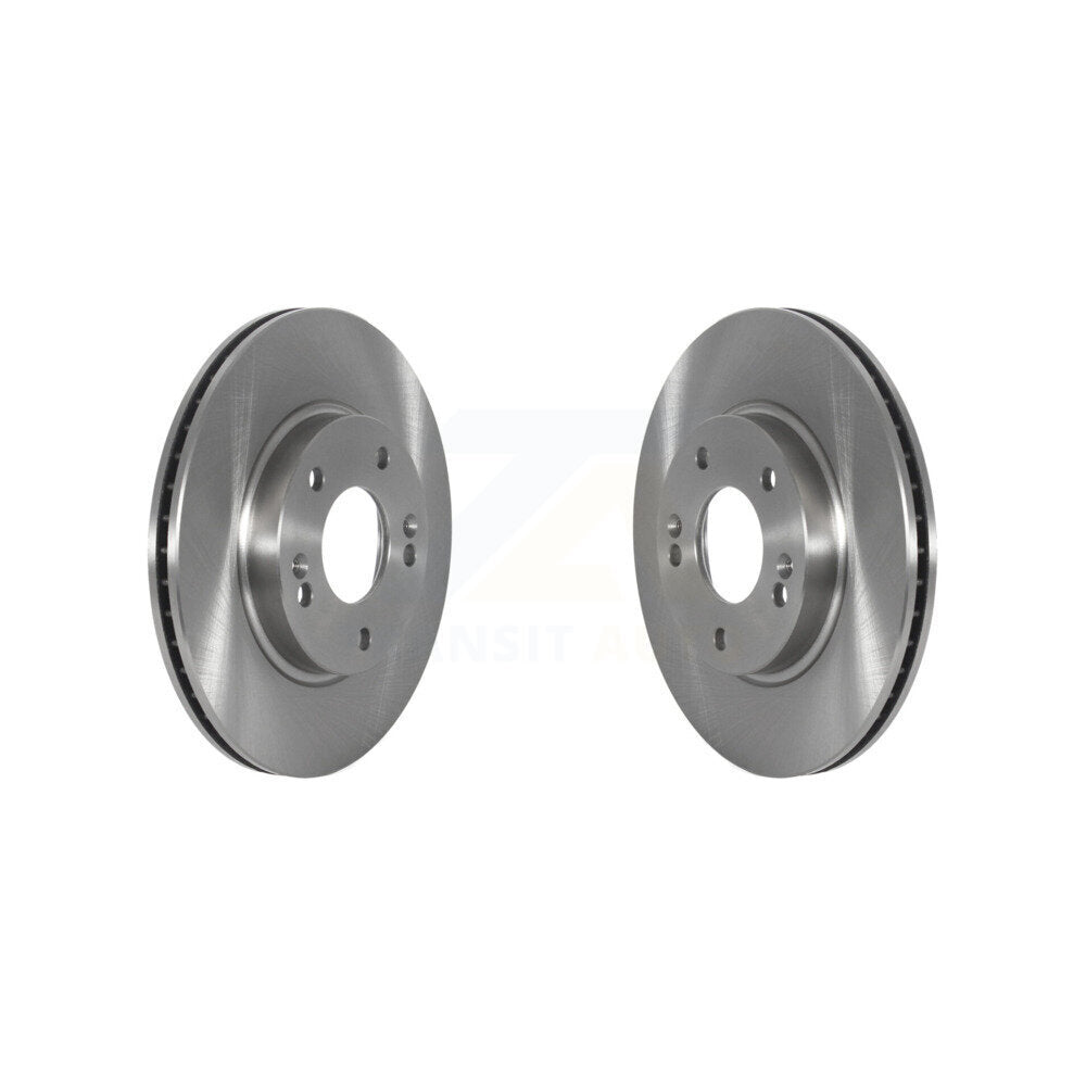 Disc Brake Rotors Front Pair For 2017-2022 Hyundai Ioniq Kia Niro