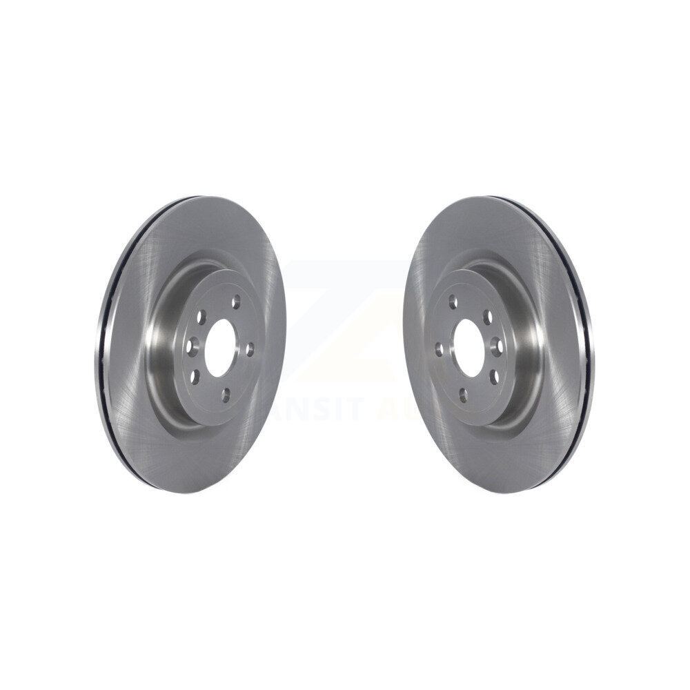 Brake Rotors Rear Pair For Jaguar F-Pace Land Rover Range Velar Discovery Sport