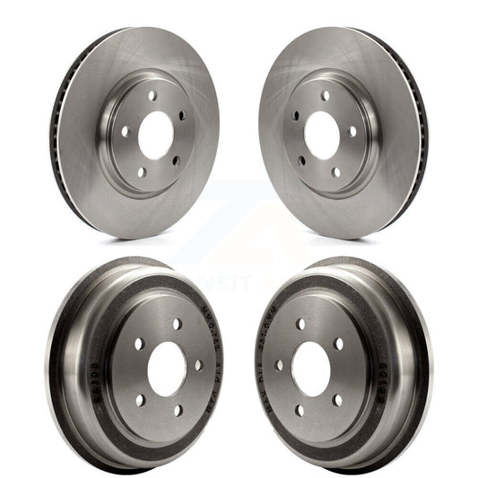 Disc Brake Rotors Drums Kit Front Rear For Chevrolet Malibu