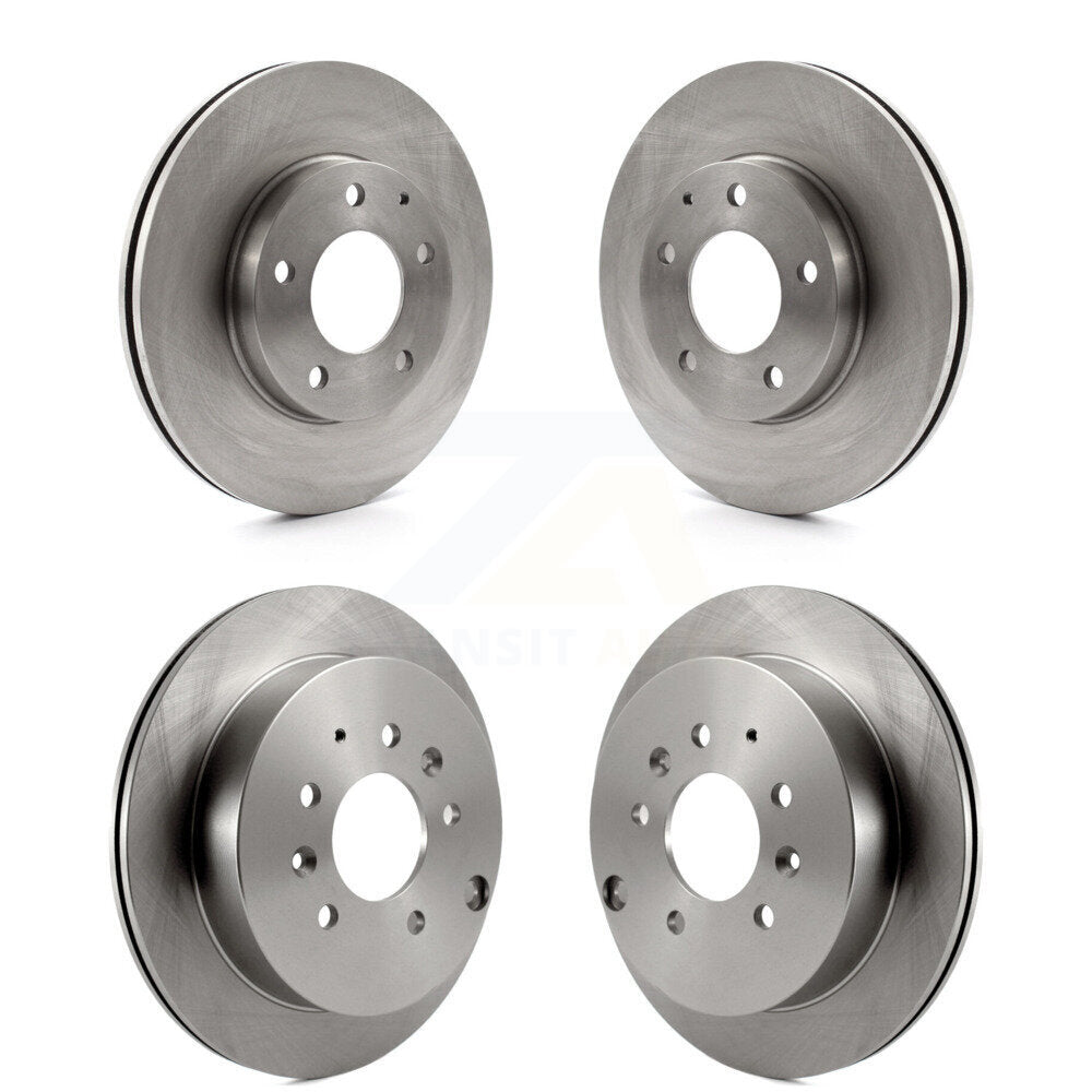 Disc Brake Rotors Front Rear Kit For 1992-1995 Mazda 929
