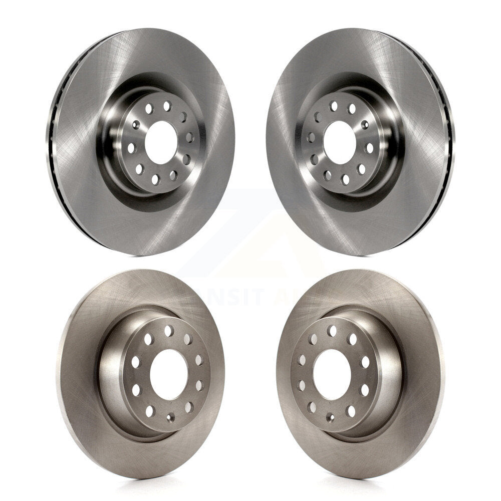 Disc Brake Rotors Front Rear Kit For Volkswagen CC