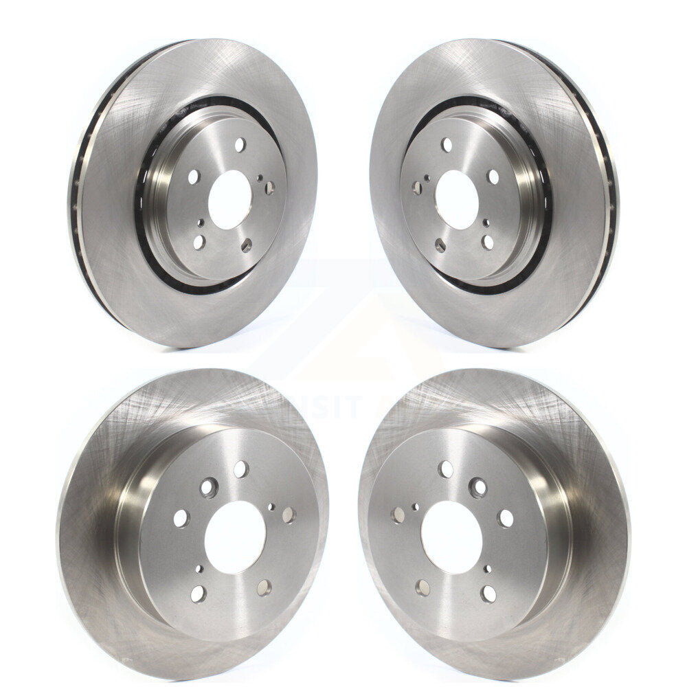 Brake Rotors Front Rear Kit For 2022 Toyota Camry TRD With Manual Parking