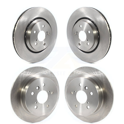 Brake Rotors Front Rear Kit For 2022 Toyota Camry TRD With Manual Parking