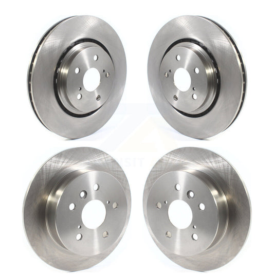 Brake Rotors Front Rear Kit For 2022 Toyota Camry TRD With Manual Parking