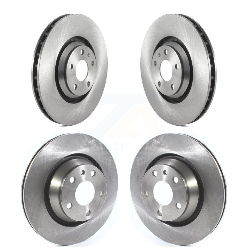 Disc Brake Rotors Front Rear Kit For 2009-2015 Audi TTS Quattro