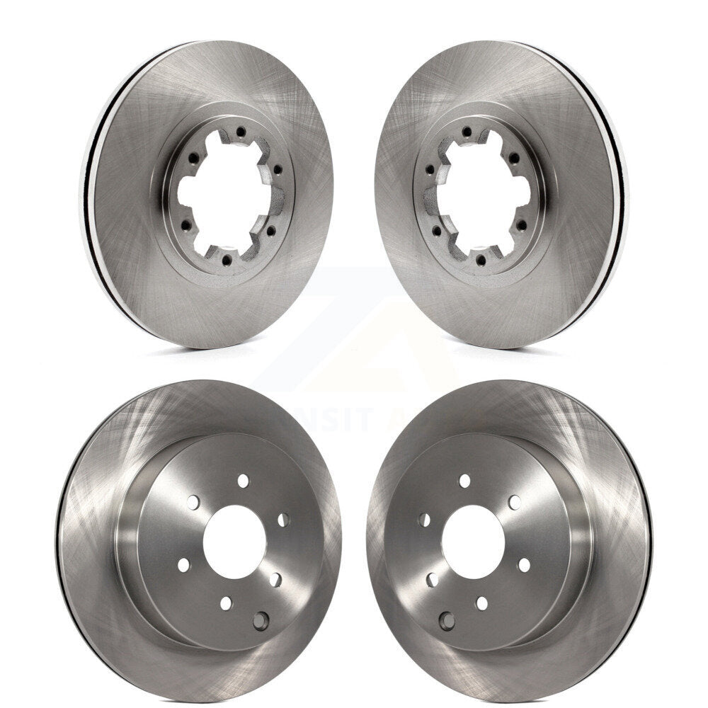 Disc Brake Rotors Front Rear Kit For 2004 Nissan Pathfinder From 08 04