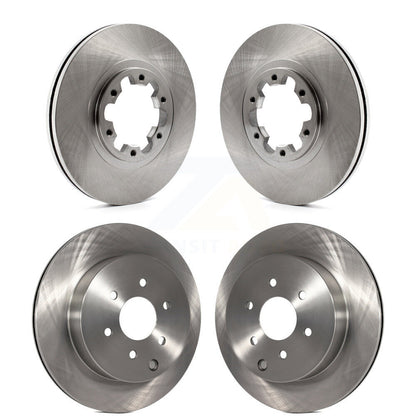 Disc Brake Rotors Front Rear Kit For 2004 Nissan Pathfinder From 08 04