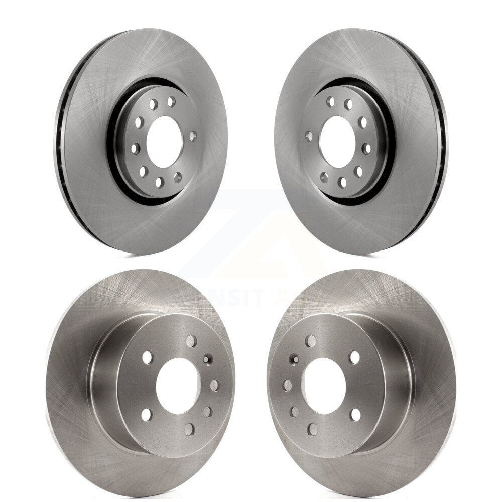 Disc Brake Rotors Front Rear Kit For 1999-2002 Saab 9-3 Viggen