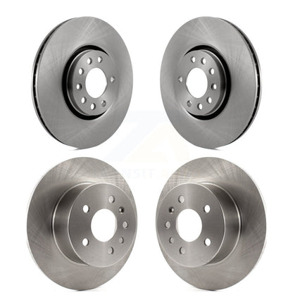 Disc Brake Rotors Front Rear Kit For 1999-2002 Saab 9-3 Viggen