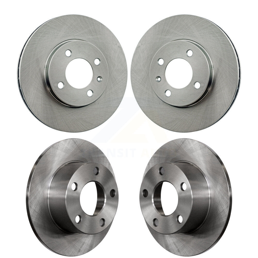 Disc Brake Rotors Front Rear Kit For 1997 Volkswagen Passat 1.9L