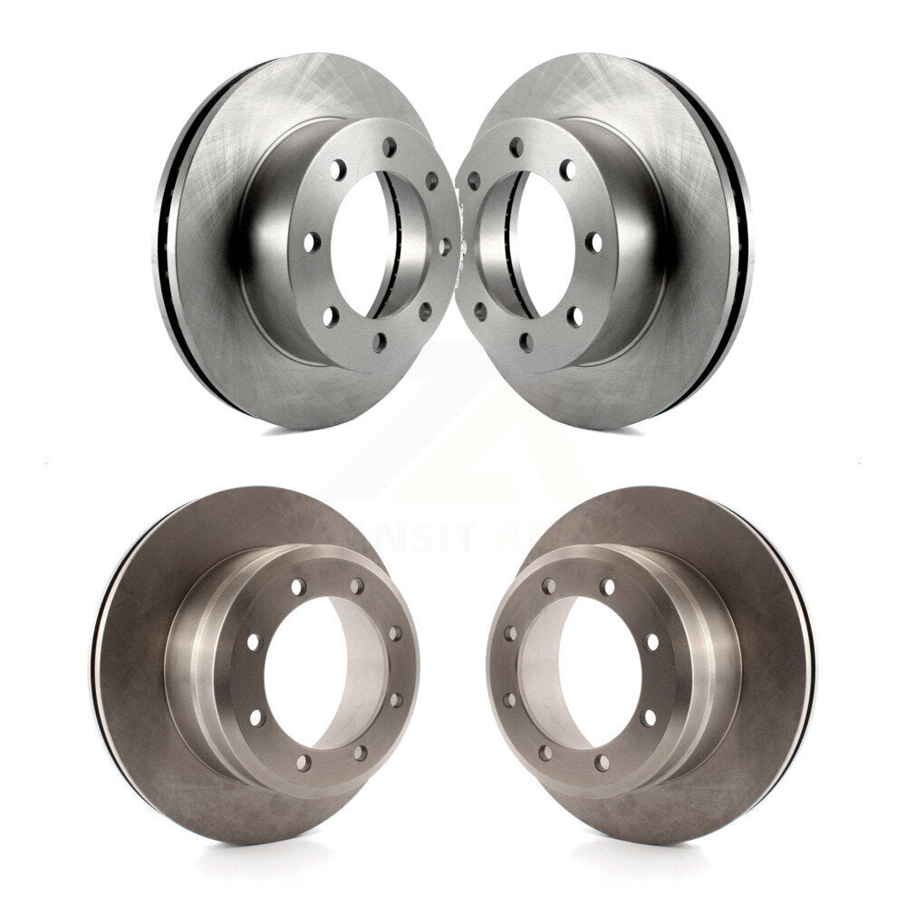 Disc Brake Rotors Front Rear Kit For Ford F-250 Super Duty F-450