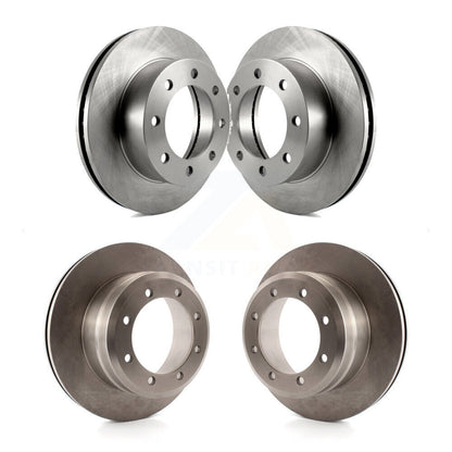 Disc Brake Rotors Front Rear Kit For Ford F-250 Super Duty F-450