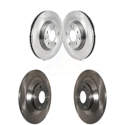 Brake Rotors Front Rear Kit For 20-24 Mazda CX-30 With 302mm Diameter Rotor