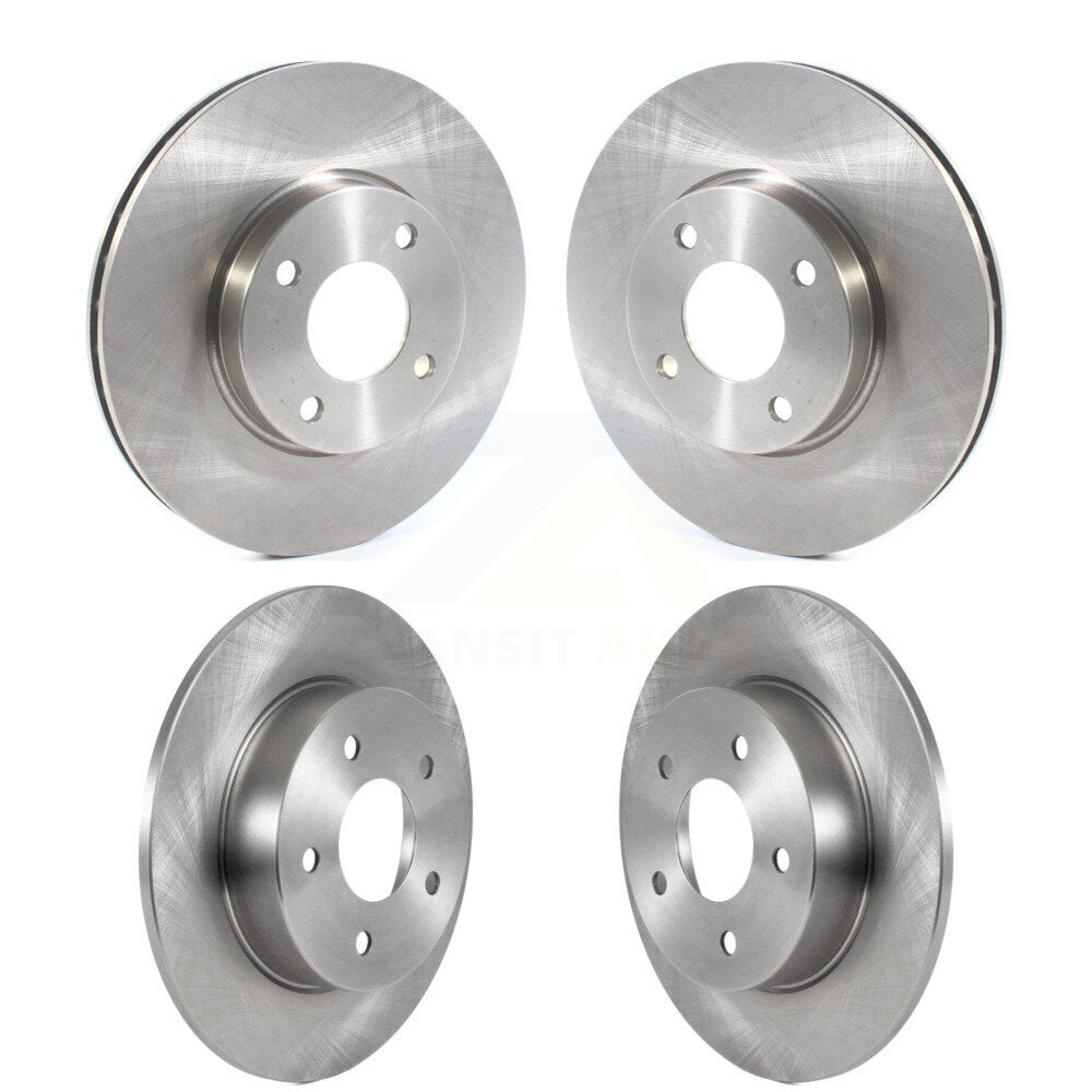 Disc Brake Rotors Front Rear Kit For 2021-2025 Nissan Kicks S