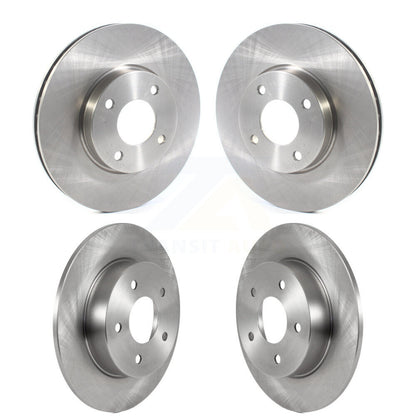 Disc Brake Rotors Front Rear Kit For 2021-2025 Nissan Kicks S