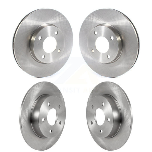 Disc Brake Rotors Front Rear Kit For 2021-2025 Nissan Kicks S