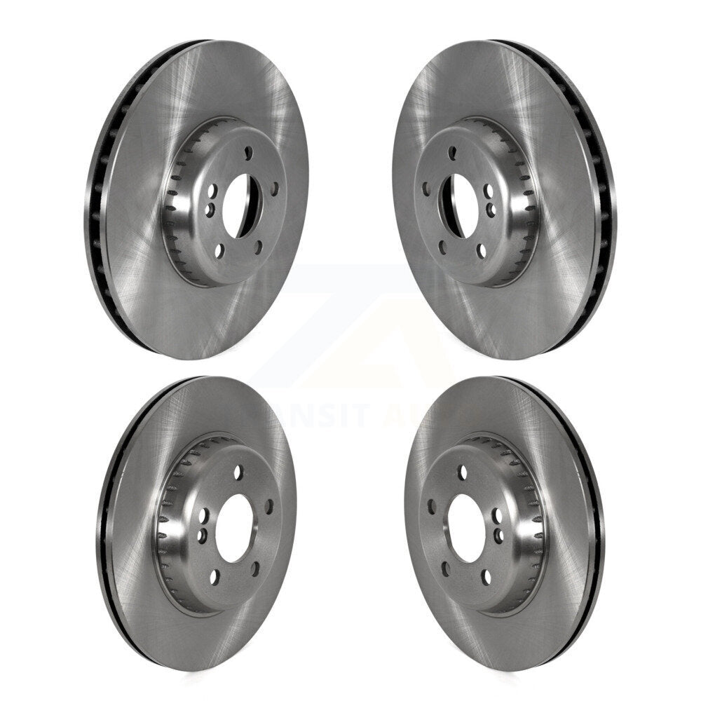 Disc Brake Rotors Front Rear Kit For Mercedes-Benz C300 C400 C350e