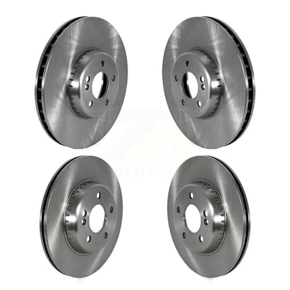 Disc Brake Rotors Front Rear Kit For Mercedes-Benz C300 C400 C350e