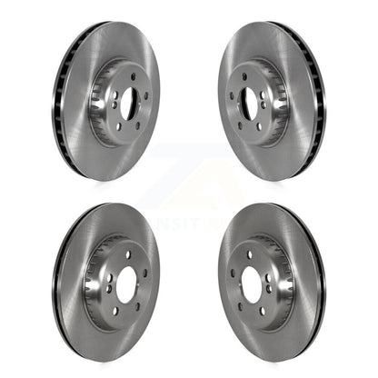 Brake Rotors Front Rear Kit For 18-19 Mercedes-Benz E300 Without Sport Package