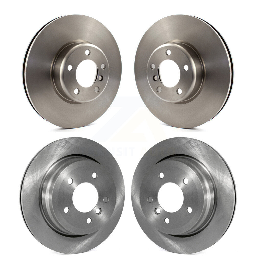 Brake Rotors Front Rear Kit For 2013 BMW 328i With 340mm Diameter Rotor