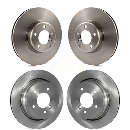 Brake Rotors Front Rear Kit For 2013 BMW 328i With 340mm Diameter Rotor