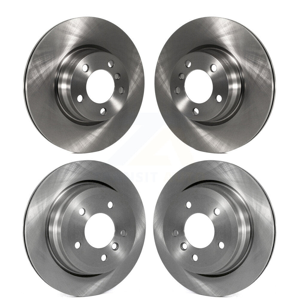 Disc Brake Rotors Front Rear Kit For BMW 328i With 330mm Diameter Rotor