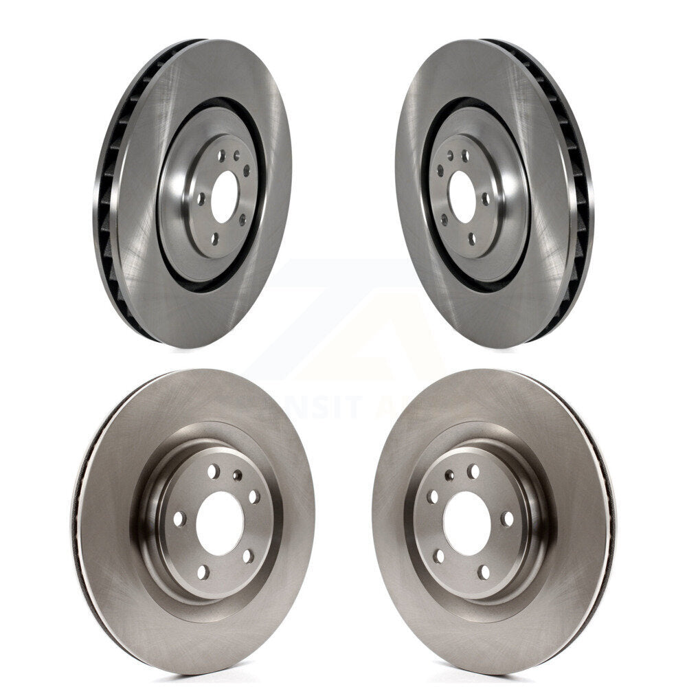 Brake Rotors Front Rear Kit For Audi A7 Quattro With 400mm Diameter Rotor