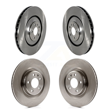 Brake Rotors Front Rear Kit For Audi A7 Quattro With 400mm Diameter Rotor