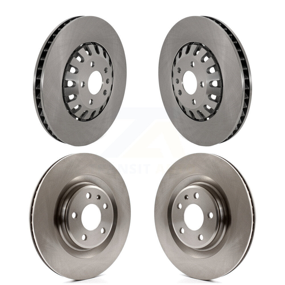Disc Brake Rotors Front Rear Kit For 2019-2021 Audi A6 Quattro A7 Sportback