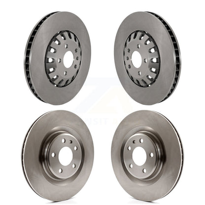 Disc Brake Rotors Front Rear Kit For 2019-2021 Audi A6 Quattro A7 Sportback