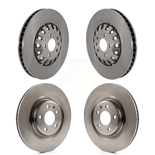 Disc Brake Rotors Front Rear Kit For 2019-2021 Audi A6 Quattro A7 Sportback