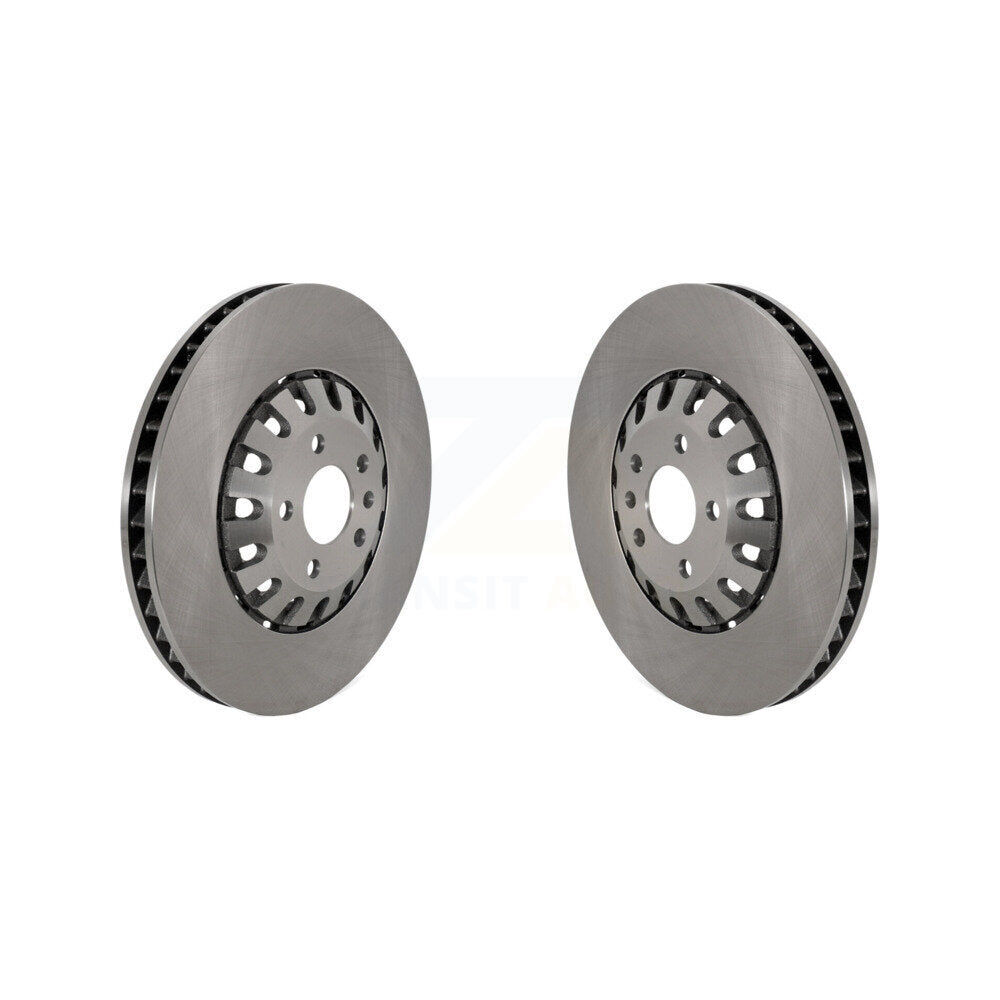 Disc Brake Rotors Front Pair For Audi Q7 Q8 e-tron Quattro A6 A7 Sportback A8