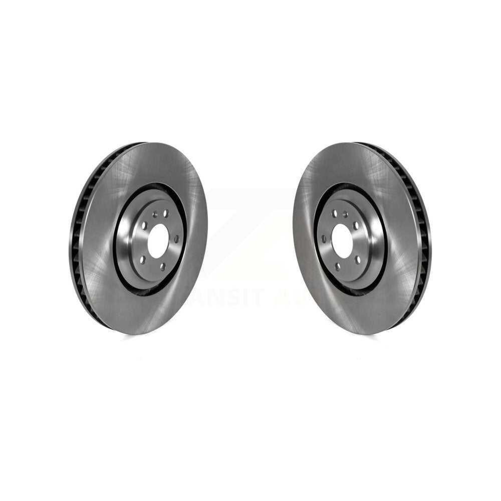 Disc Brake Rotors Front Pair For Audi SQ5 A8 Quattro