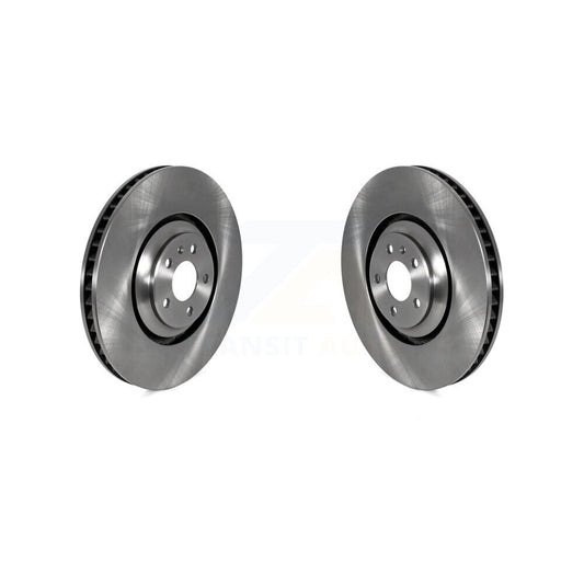 Disc Brake Rotors Front Pair For Audi SQ5 A8 Quattro