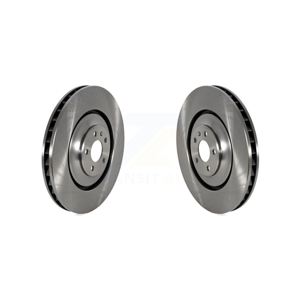 Disc Brake Rotors Front Pair For Audi A7 Quattro A8 S6 S7 S8