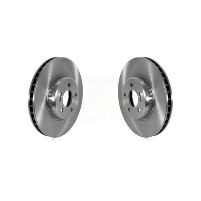 Disc Brake Rotors Front Pair For Mercedes-Benz C300 E300 Without Sport Package