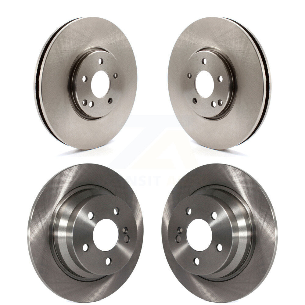 Disc Brake Rotor Front Rear Kit For 2006 Mercedes-Benz E500 AWD With Solid