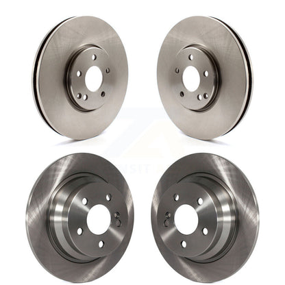 Disc Brake Rotor Front Rear Kit For 2006 Mercedes-Benz E500 AWD With Solid