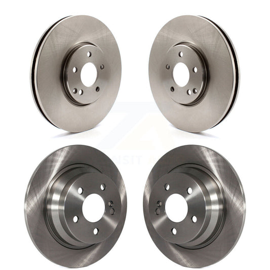 Disc Brake Rotor Front Rear Kit For 2006 Mercedes-Benz E500 AWD With Solid