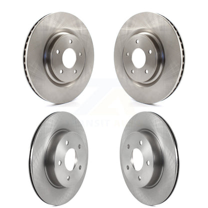Brake Rotors Front Rear Kit For 19 Nissan Rogue FULL HYBRID EV-GAS (FHEV) engine