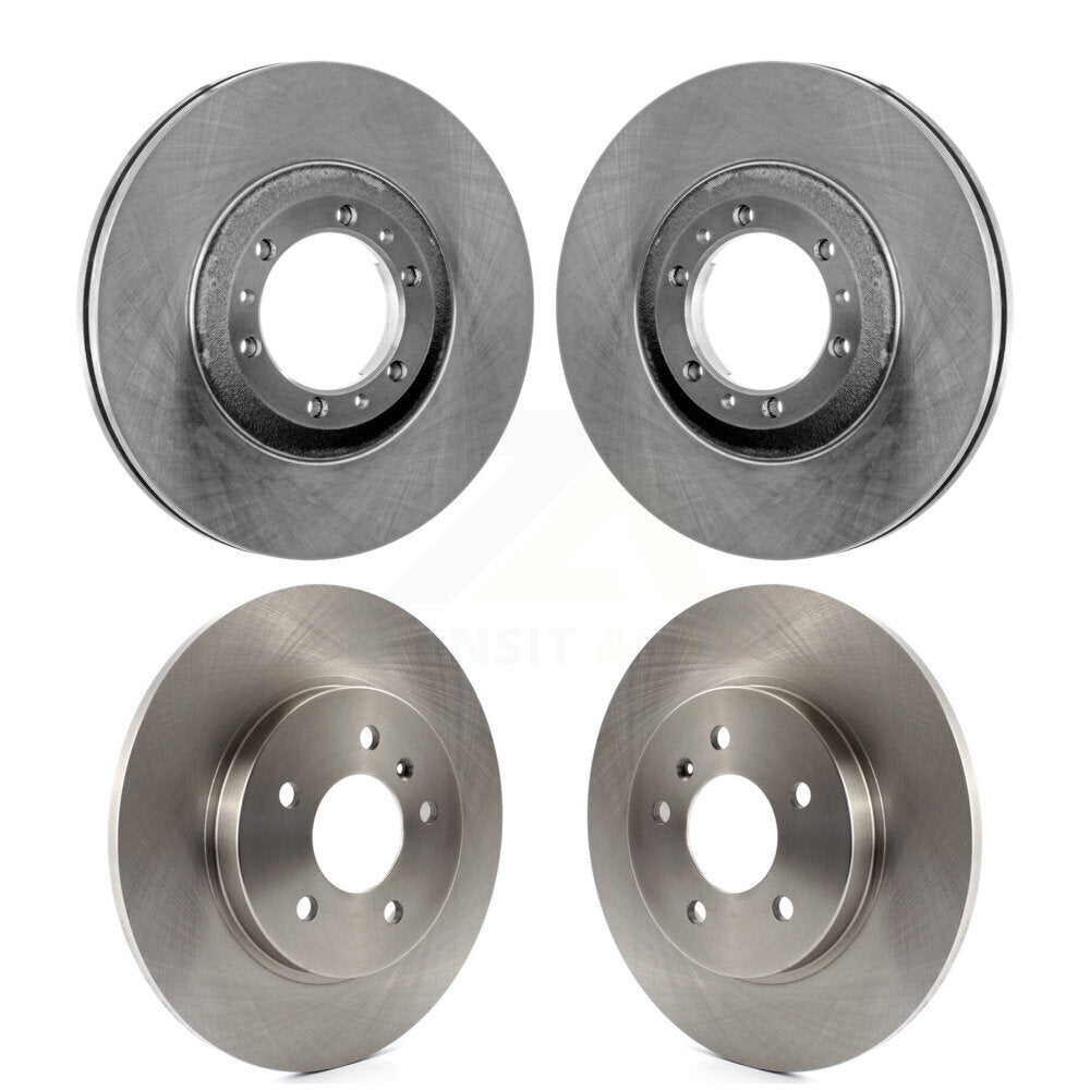 Disc Brake Rotors Front Rear Kit For 2005 Pontiac Montana SV6 with FWD