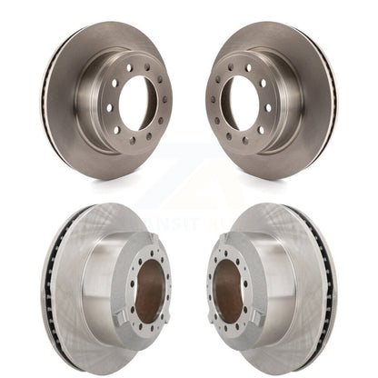 Brake Rotors Front Rear Kit For Ram Dodge Sterling Truck 4500 5500 Bullet 45 55