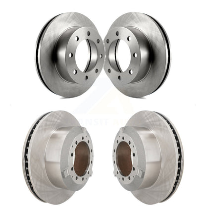 Brake Rotor Front Rear Kit For 2005-2009 Ford F-450 Super Duty With 8 Lug Wheels