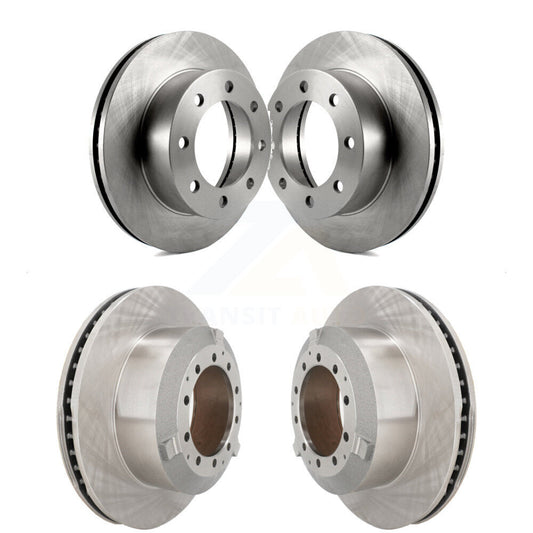 Brake Rotor Front Rear Kit For 2005-2009 Ford F-450 Super Duty With 8 Lug Wheels