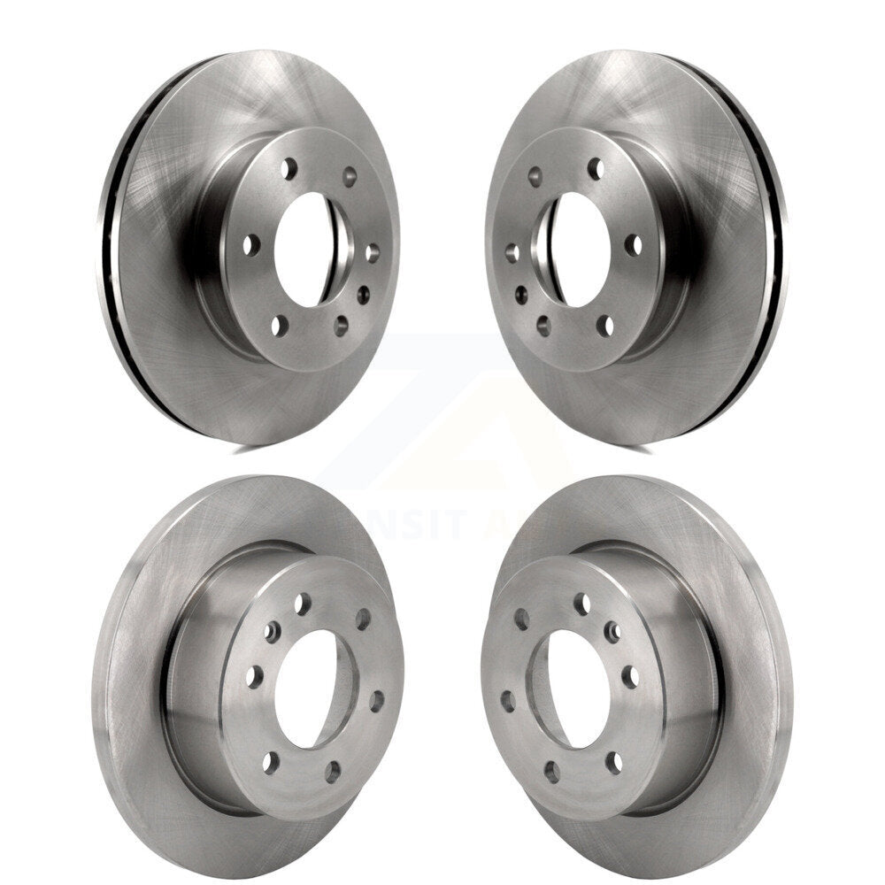 Brake Rotors Front Rear Kit For Mercedes-Benz Sprinter 2500 3500 Freightliner