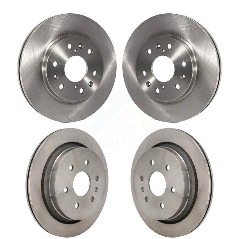Disc Brake Rotors Front Rear Kit For Cadillac XTS