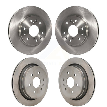 Disc Brake Rotors Front Rear Kit For Cadillac XTS