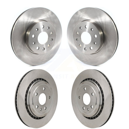 Disc Brake Rotors Front Rear Kit For 2016 Chevrolet Camaro SS with 3.6L
