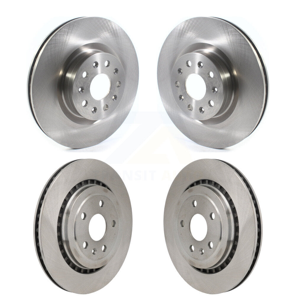 Disc Brake Rotors Front Rear Kit For Chevrolet Camaro